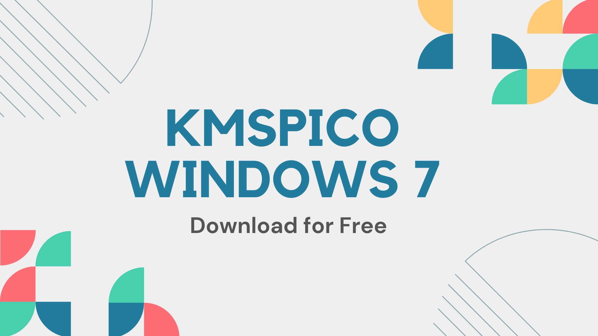 KMSpico Windows 7 Download for Free